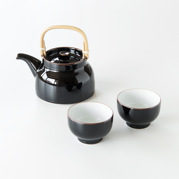 天目ベ-シック 土瓶・汲出セット・画像