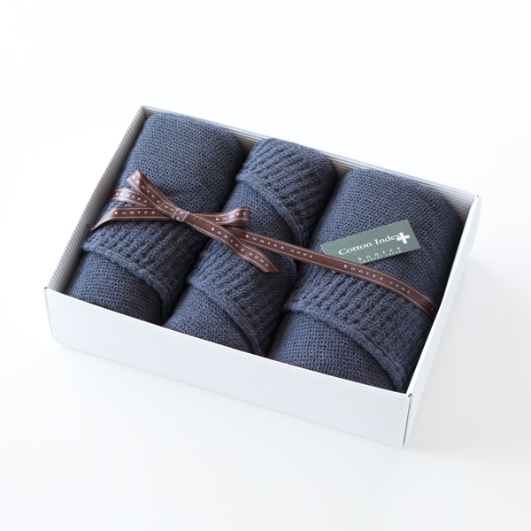 ネイビ-ラ-ナ フェイス・ゲストタオルセット・画像