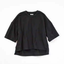 ブラックアスペロコットン レイヤ-ドトレ-ナ-・画像