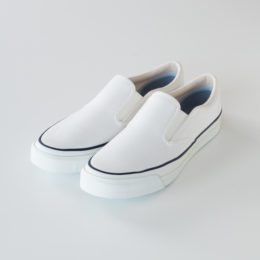 23.5スリッポン L010 WHITE・画像