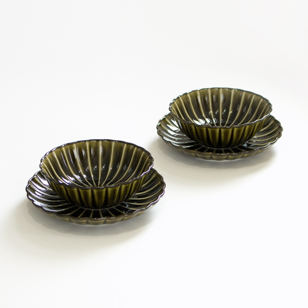 利休グリ-ンデザ-トセット・画像