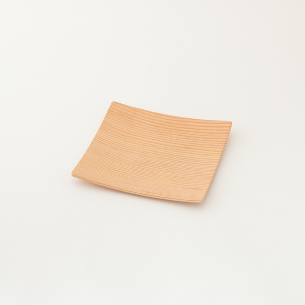 ベイマツ木製プレ-トスクエア S・画像