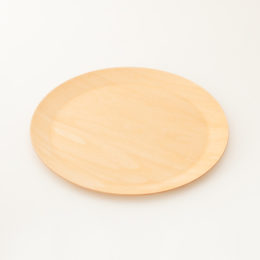 シナノキ木製タイトリム皿 M・画像