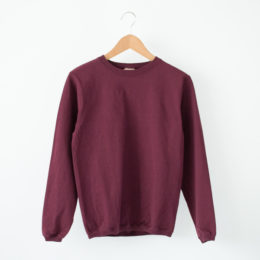 BORDEAUX Mクル-ネックロングスリ-ブ・画像