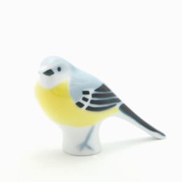 セキレイ陶製置物 鳥・画像
