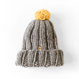 NATURAL GREYニットキャップ Kaamos・画像