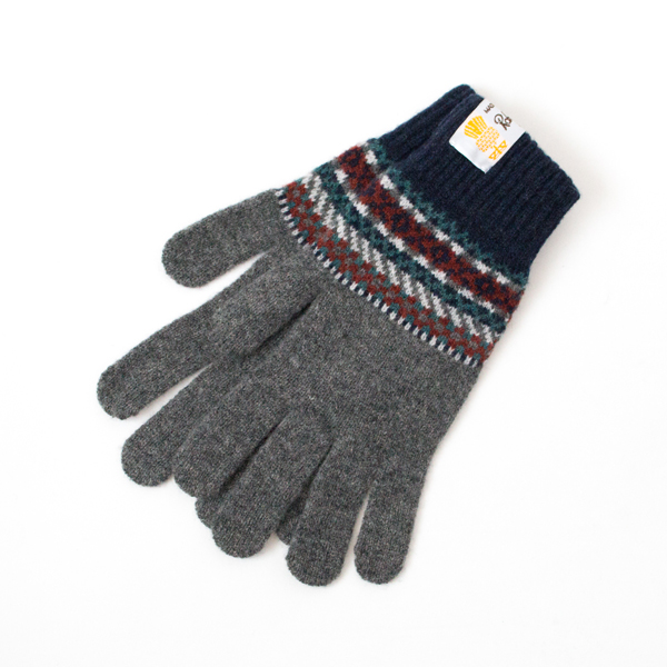 1801 NAVYGG734 Lochinver メンズ グロ-ブ・画像