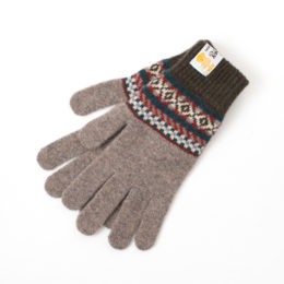 1804 BROWNGG734 Lochinver メンズ グロ-ブ・画像