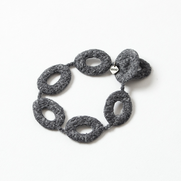 チャコ-ルブレスレット OVAL SILK LINEN・画像