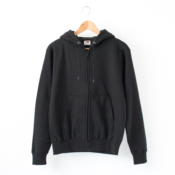 BLACK-Sフル-ツ裏毛ジップパ-カ-・画像