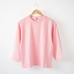 PINKRED【別注】ガ-メントダイ7分袖ロングスリ-ブ（M）・画像