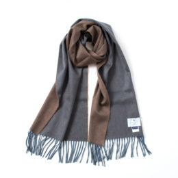 マフラ- Arran Semi Reversible STATE×MINK・画像