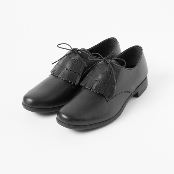 38TRAVEL SHOES プレ-ントゥ レイン キルト付き BL・画像