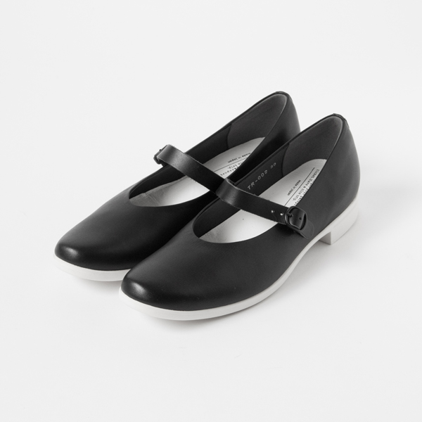 38TRAVEL SHOES ストラップシュ-ズ レイン BL/WH・画像