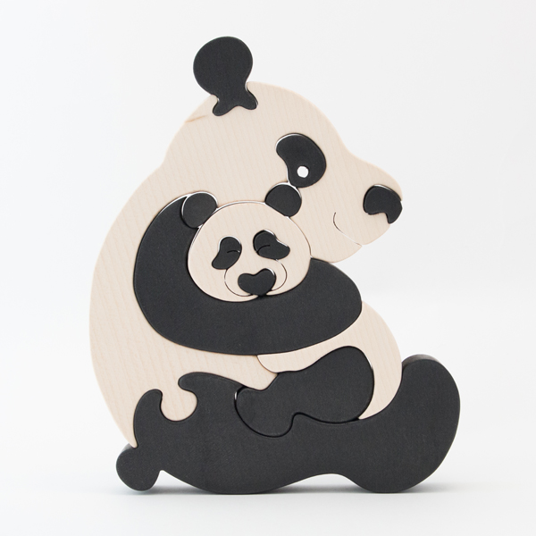 FAUNA ファウナ 動物の親子 パンダ・画像