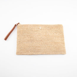 Natural Tanクラッチバッグ Karina・画像