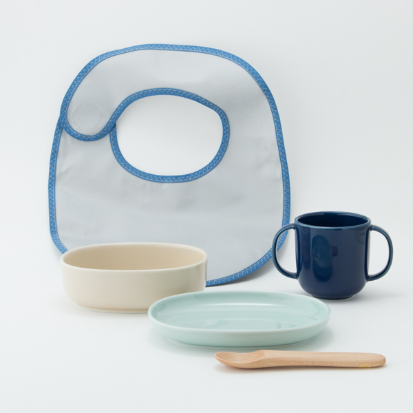 ベビ-食器セット ウッドバイオレット・画像