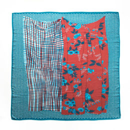 DUCK BLUEシルクスカ-フ MOGADOR・画像