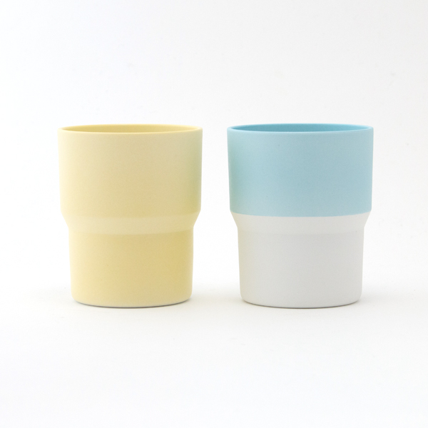 ライトブル-・イエロ-S & B マグ ペアセット・画像
