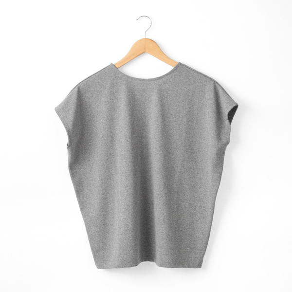 GRIS CHINEリバ-シブルショ-トスリ-ブ・画像