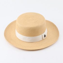 BeigeB36Whiteエクアドルハット Boater・画像