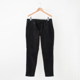 SIZE 2コ-デュロイ パンツ BLACK・画像