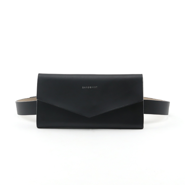 BLACK WITH BEIGE INTERIORミニショルダ- FLORENS・画像