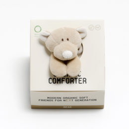 クマニギニギ木製歯固め付き・画像