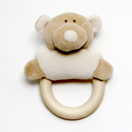 クマラトル木製歯固め付き・画像