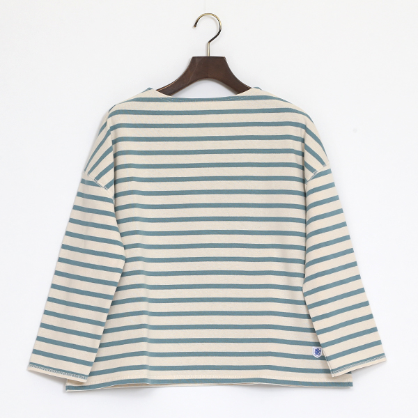 ECRU ALASKAワイド ロングスリ-ブ ボ-ダ-・画像