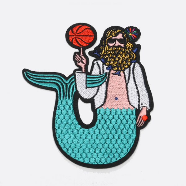 mermanワッペン・画像