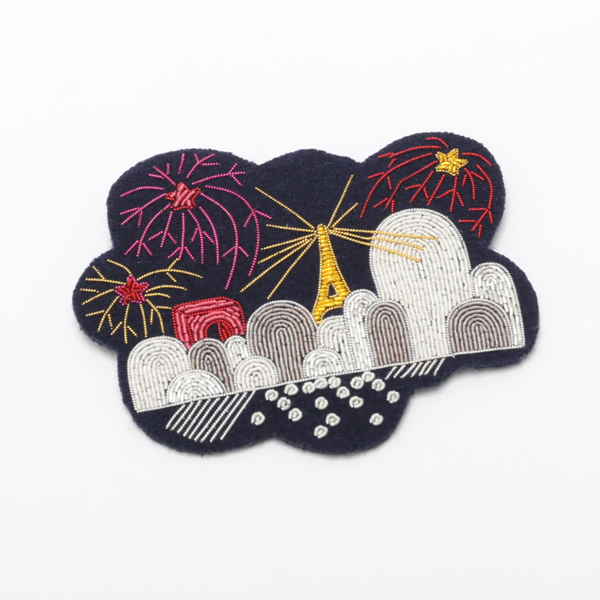 Paris by nightブロ-チ HIVER18・画像