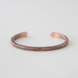 COPPER-MUNISEX バングル STUDEBAKER CLASSIC CUFF WORK PATINA・画像