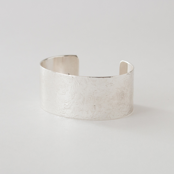 SILVER-SLADIES バングル STUDEBAKER BROAD CUFF 1INCH POLISHED・画像
