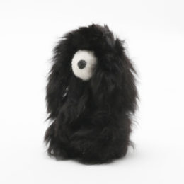 DOG BLACKBaby Alpaca Fur Doll（アルパカファ-ド-ル）・画像