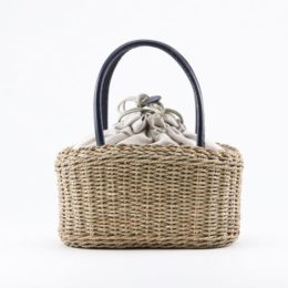 【別注】葦かごバッグ・画像