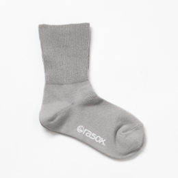 ライトグレ-リブ レディ-スソックス・画像