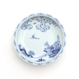 雲割山水文PRIME 4.5寸皿・画像