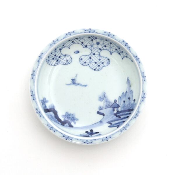 雲割山水文PRIME 4.5寸皿・画像