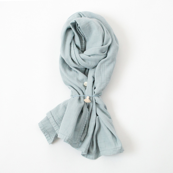 千草色おくるみスト-ル・画像