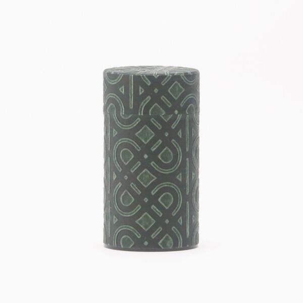 黒茶缶（茶筒） 中・画像