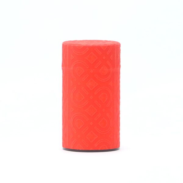 赤茶缶（茶筒） 中・画像