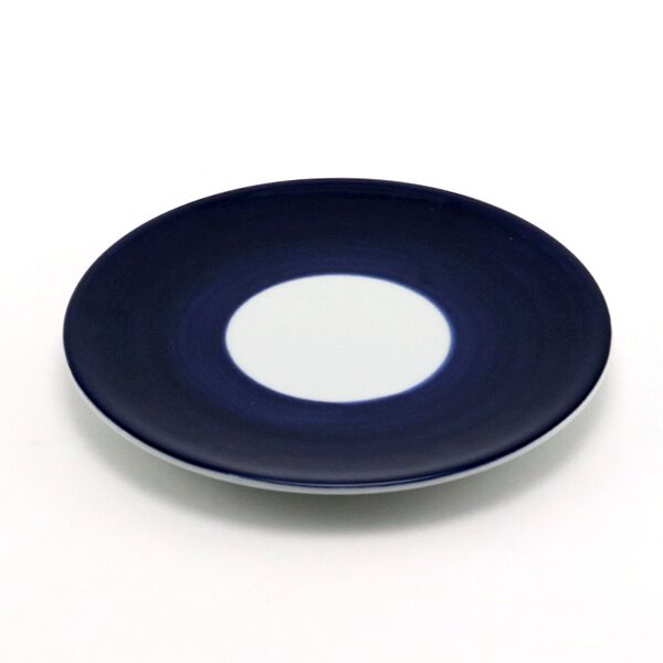 中皿 縞柄太平皿・画像