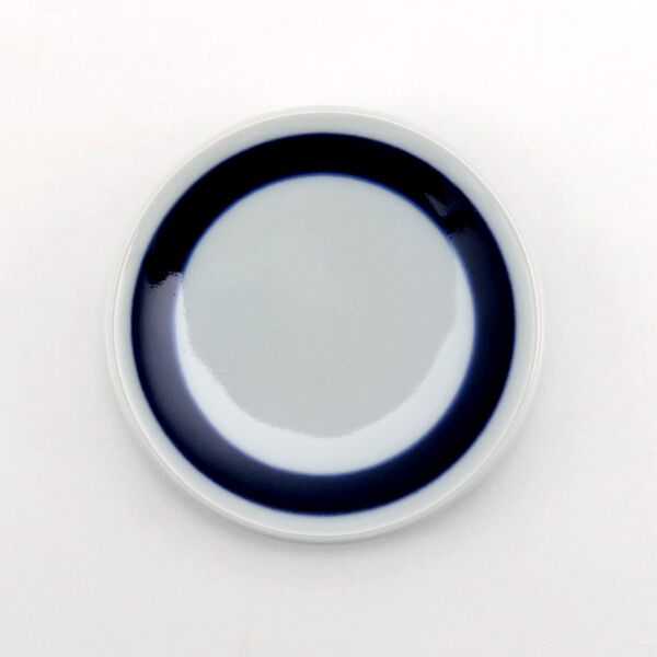 豆皿 縞柄細平皿・画像