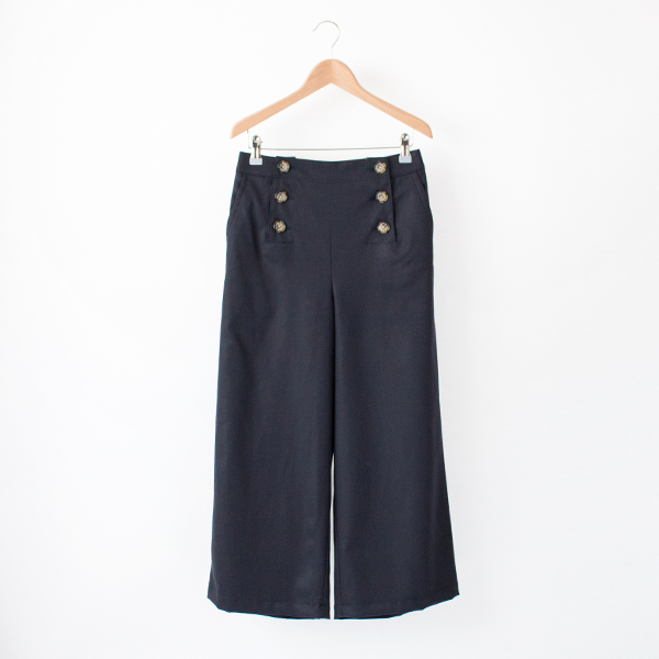 NAVY-38Le minor ウ-ル マリンパンツ・画像