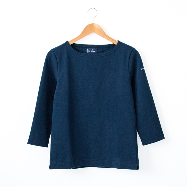 MARINE-2Le minor 厚手 七分袖 カットソ-・画像