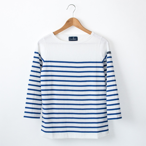 BLANC/ROY-1Le minor 薄手 七分袖 カットソ-・画像