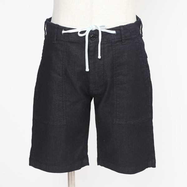 28INDIGO Mメンズ F4147 RELAX BAKER SHORTS・画像