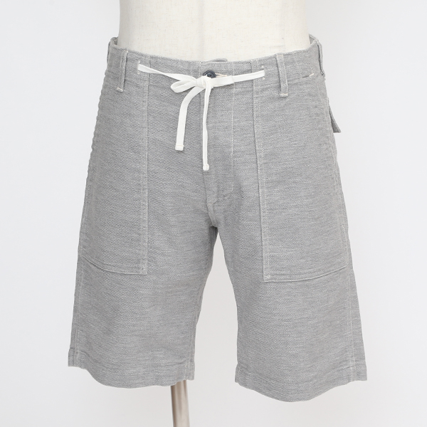 64Lt. GRAY Lメンズ F4147 RELAX BAKER SHORTS・画像