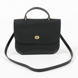 BLACKレザ-バッグ AUREA・画像